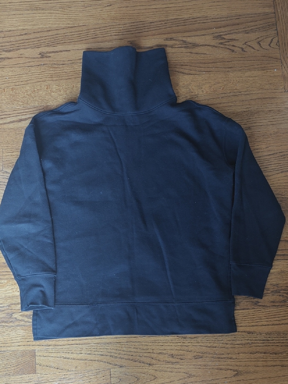 Athleta Black Funnel Neck Pullover